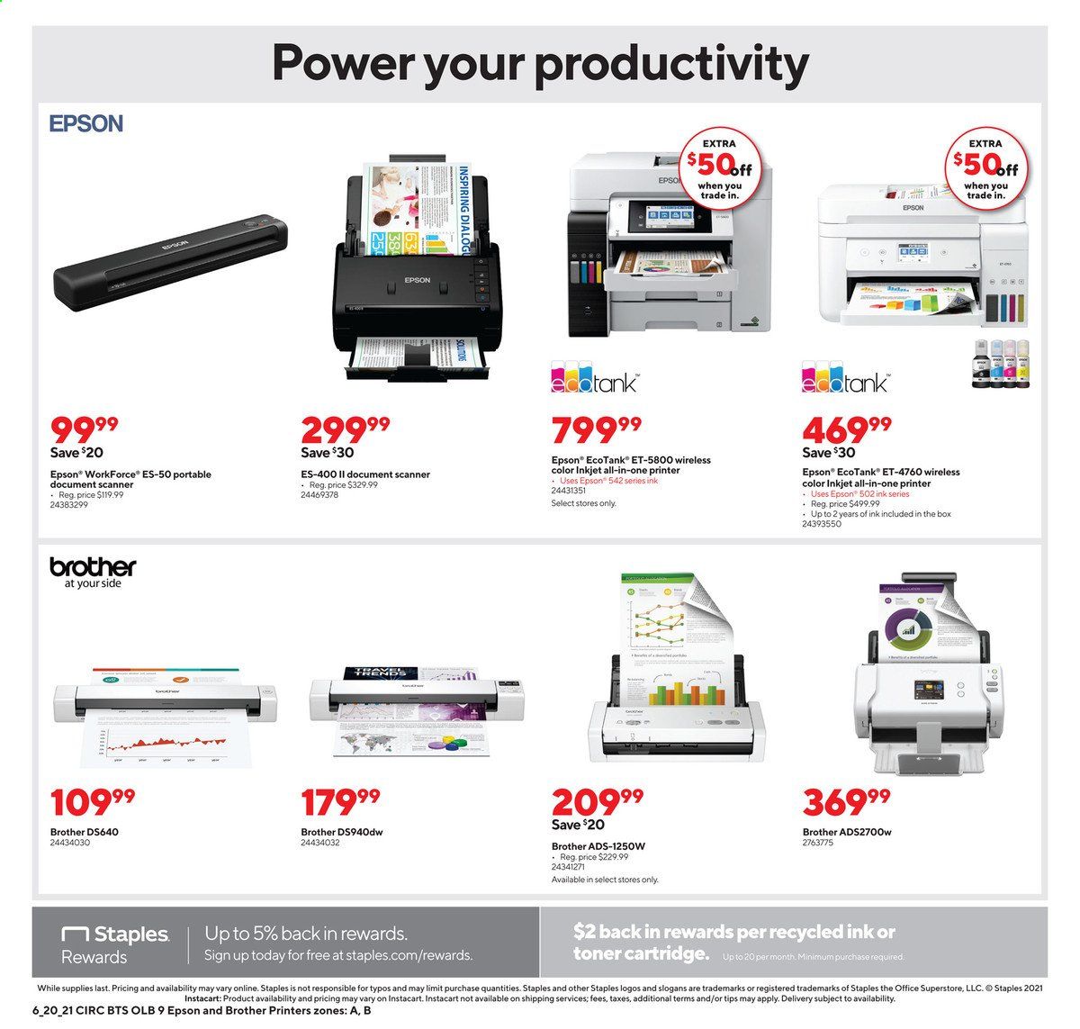 Staples Weekly Ad Flyer June 20 to June 26