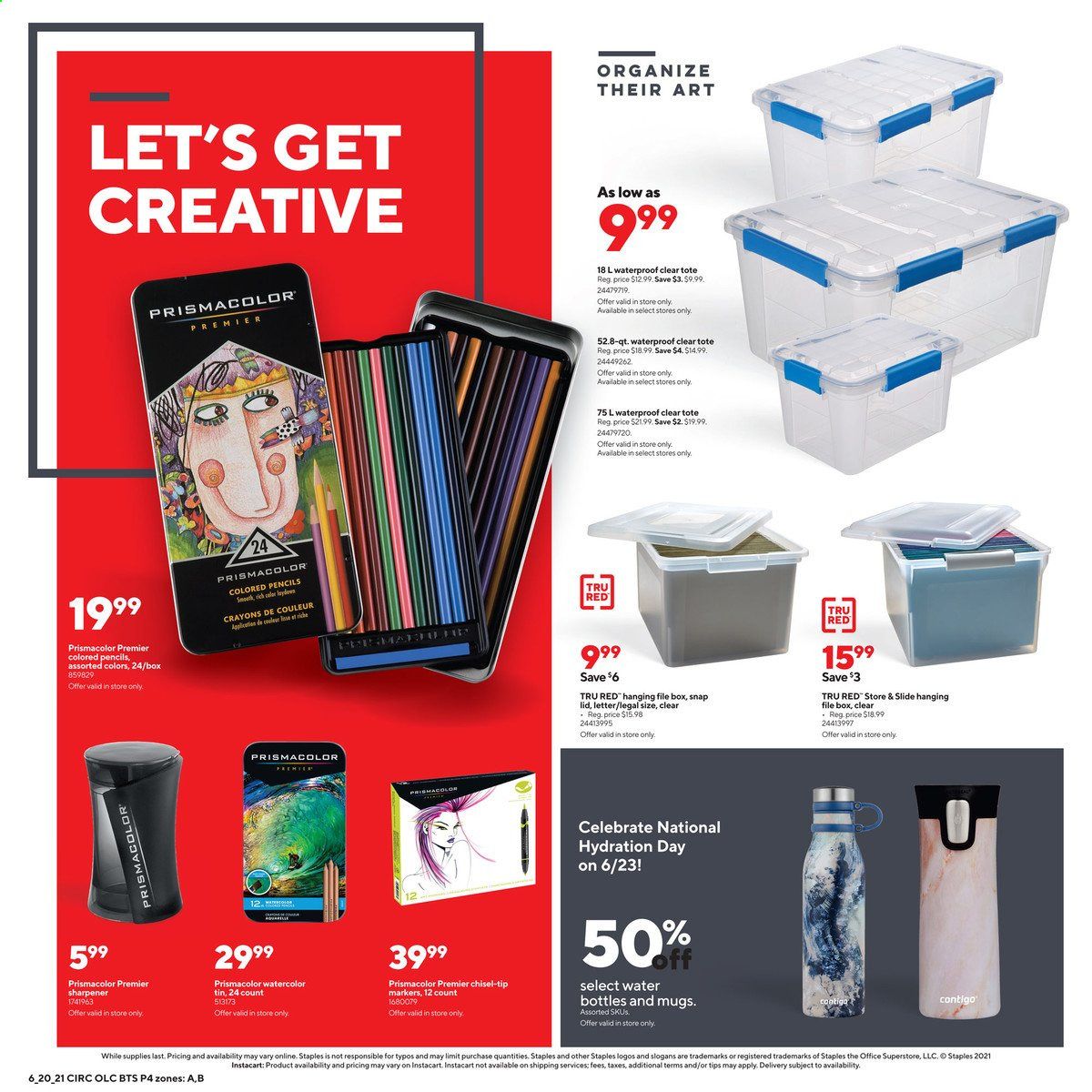 Staples Weekly Ad Flyer June 20 to June 26