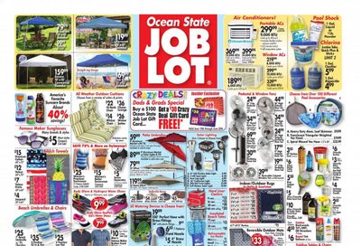 Ocean State Job Lot (CT, MA, ME, NH, NJ, NY, RI) Weekly Ad Flyer June 17 to June 23