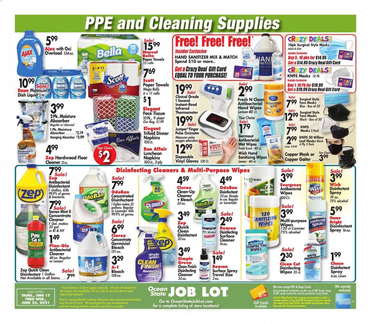 Ocean State Job Lot (CT, MA, ME, NH, NJ, NY, RI) Weekly Ad Flyer June 17 to June 23