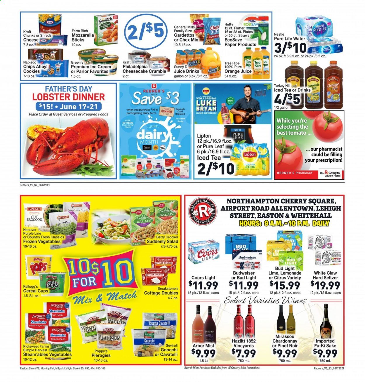 Redner's Markets (DE, MD, PA) Weekly Ad Flyer June 17 to June 23