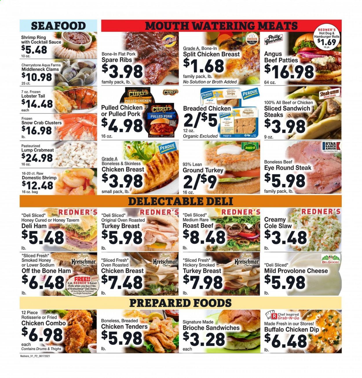 Redner's Markets (DE, MD, PA) Weekly Ad Flyer June 17 to June 23