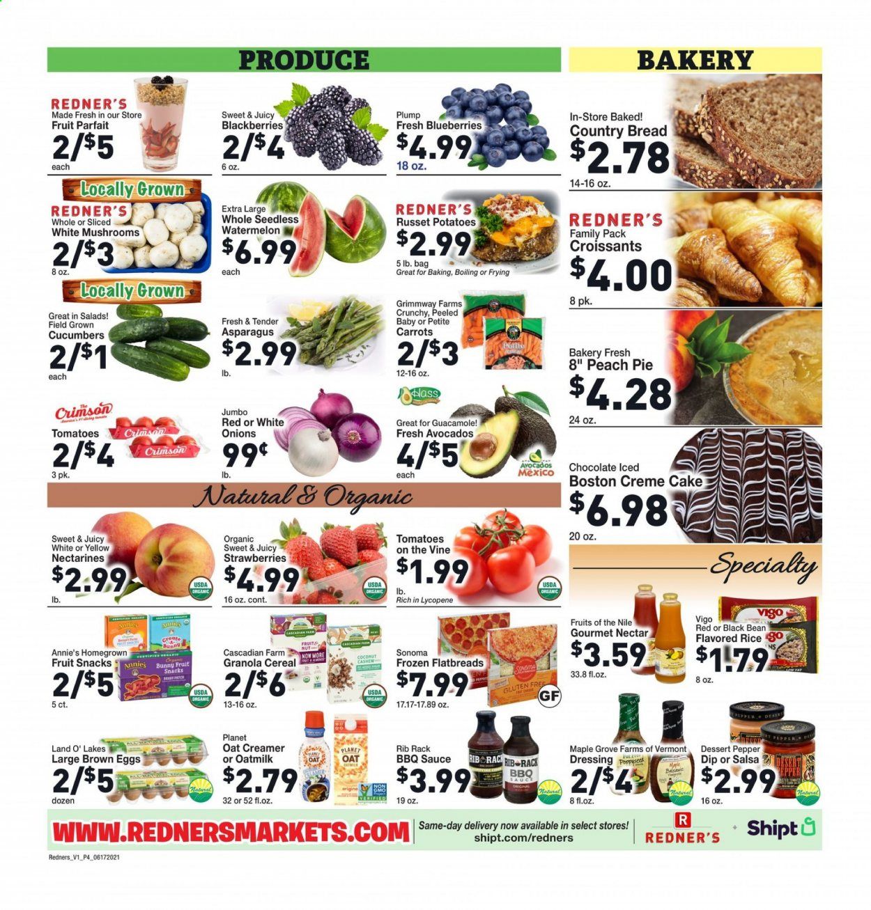 Redner's Markets (DE, MD, PA) Weekly Ad Flyer June 17 to June 23
