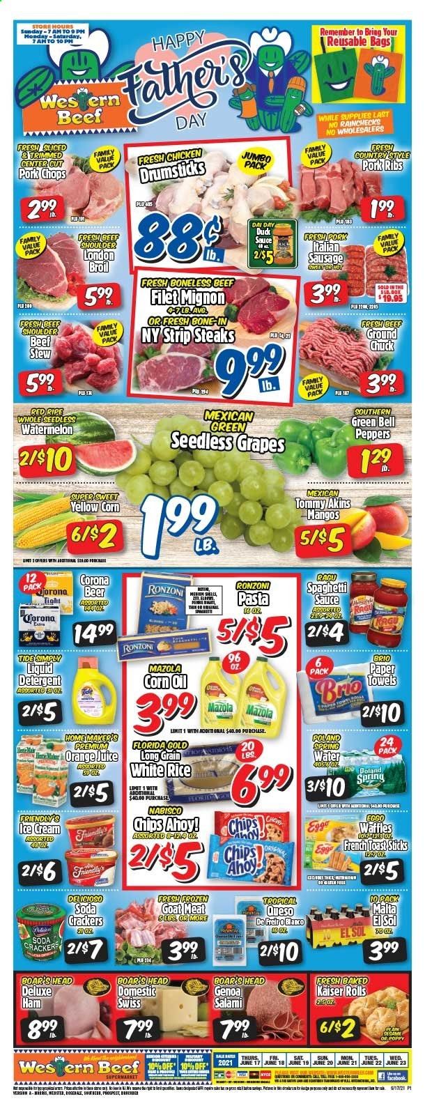 Western Beef (FL, NY) Weekly Ad Flyer June 17 to June 23