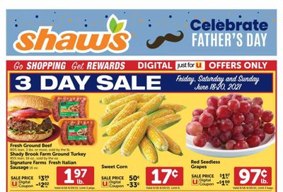 Shaw’s (MA, ME, NH, RI, VT) Weekly Ad Flyer June 18 to June 24