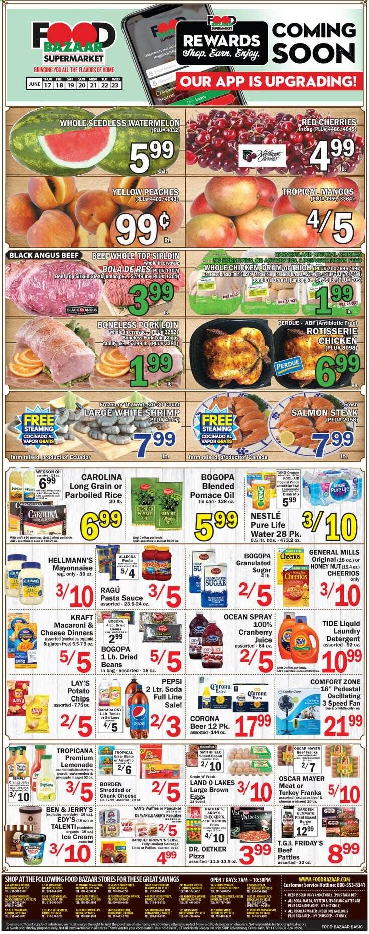 Food Bazaar (CT, NJ, NY) Weekly Ad Flyer June 17 to June 23