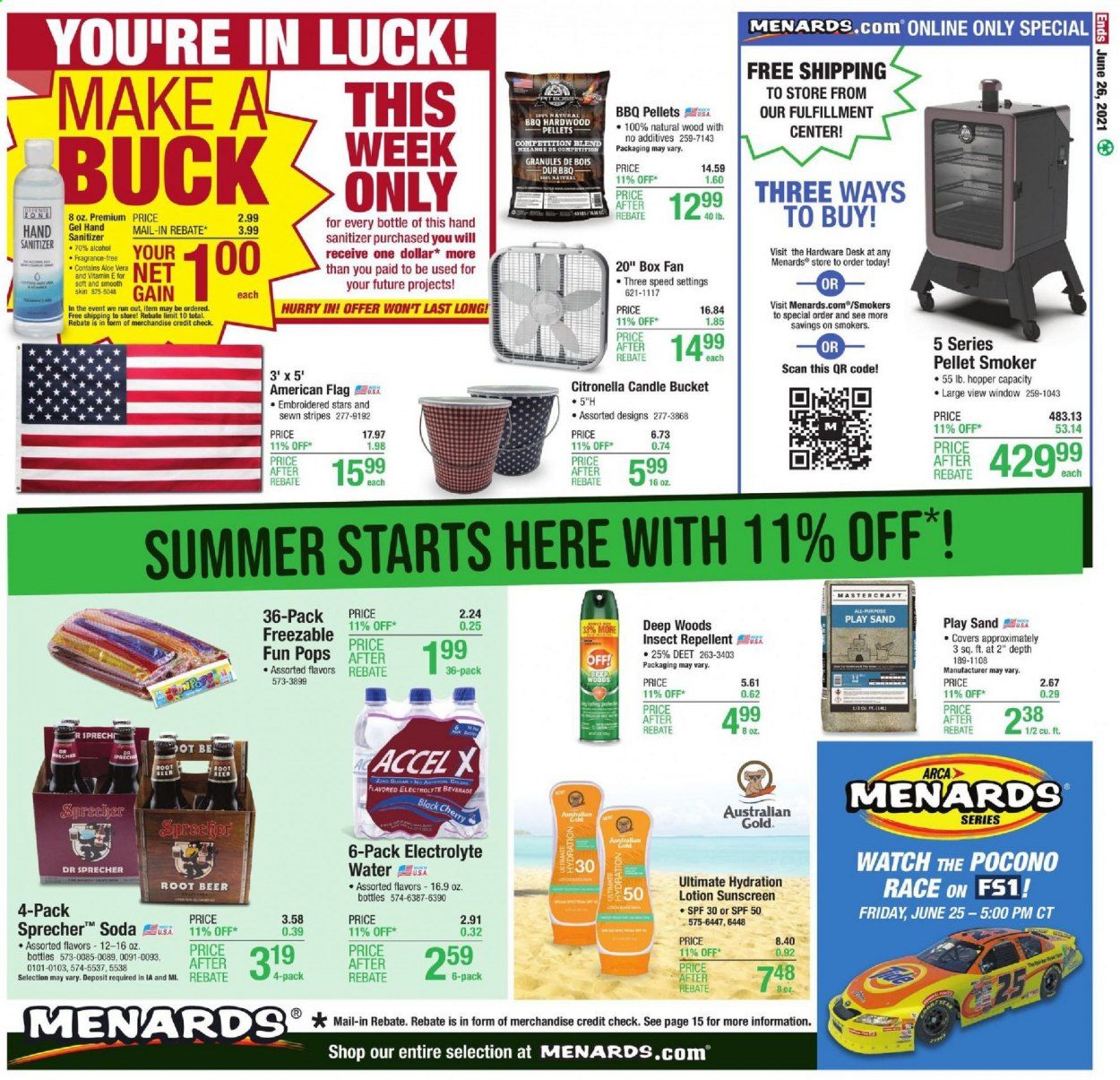 Menards Weekly Ad Flyer June 17 to June 26