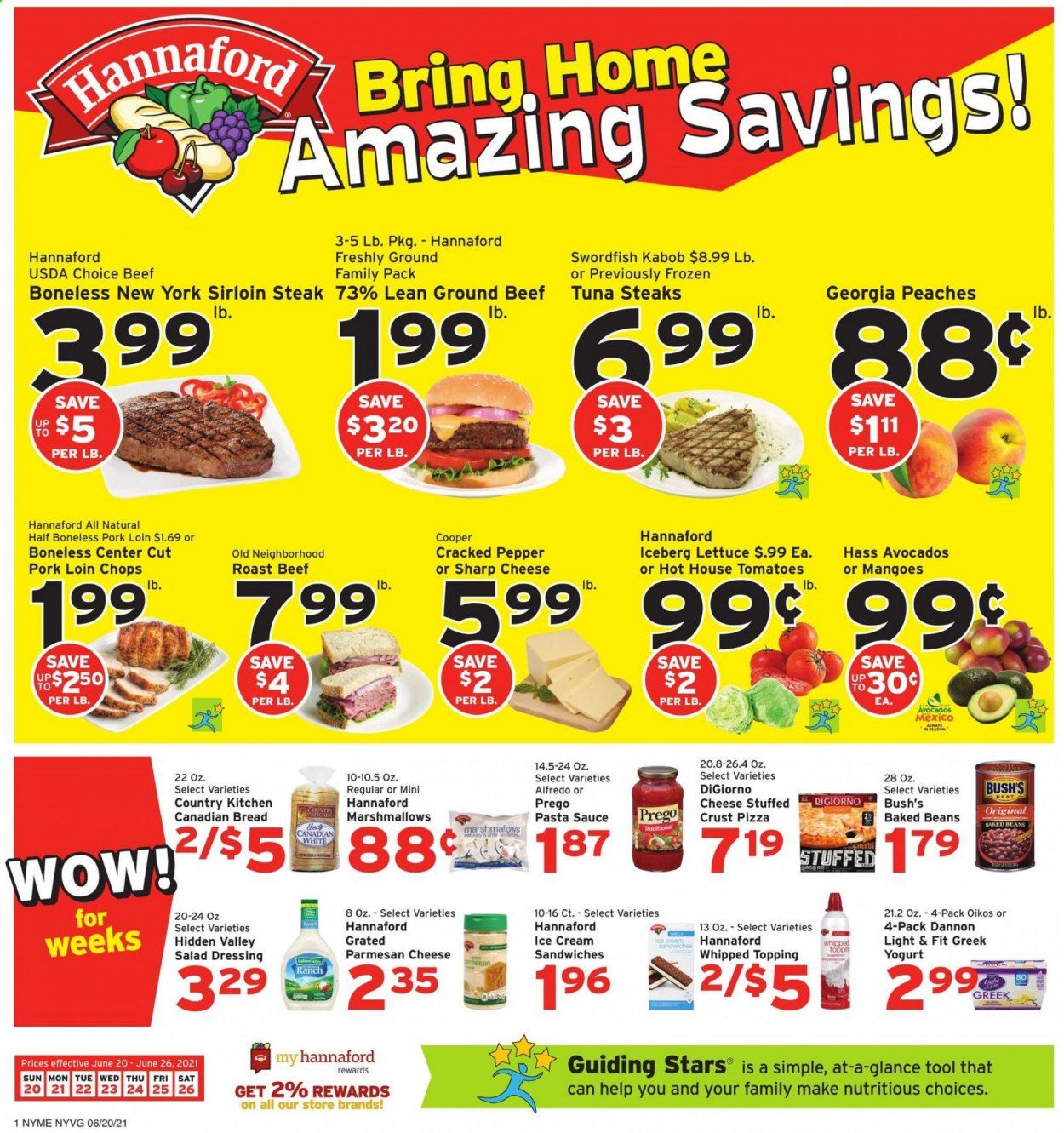 Hannaford (NY) Weekly Ad Flyer June 20 to June 26