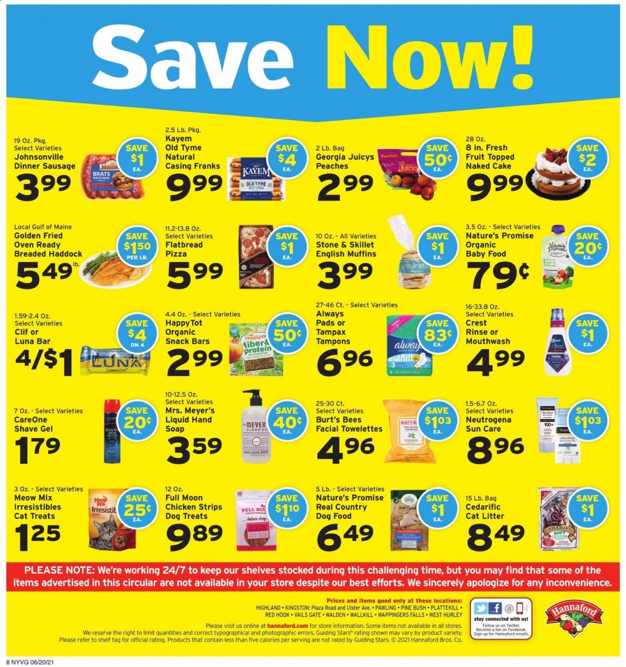 Hannaford (NY) Weekly Ad Flyer June 20 to June 26