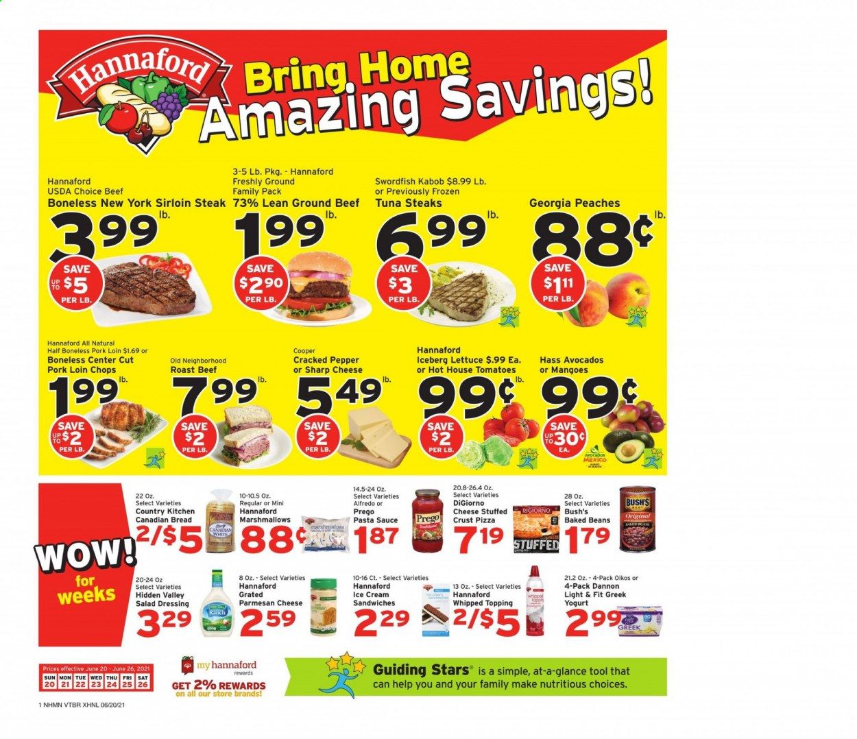 Hannaford (NH) Weekly Ad Flyer June 20 to June 26