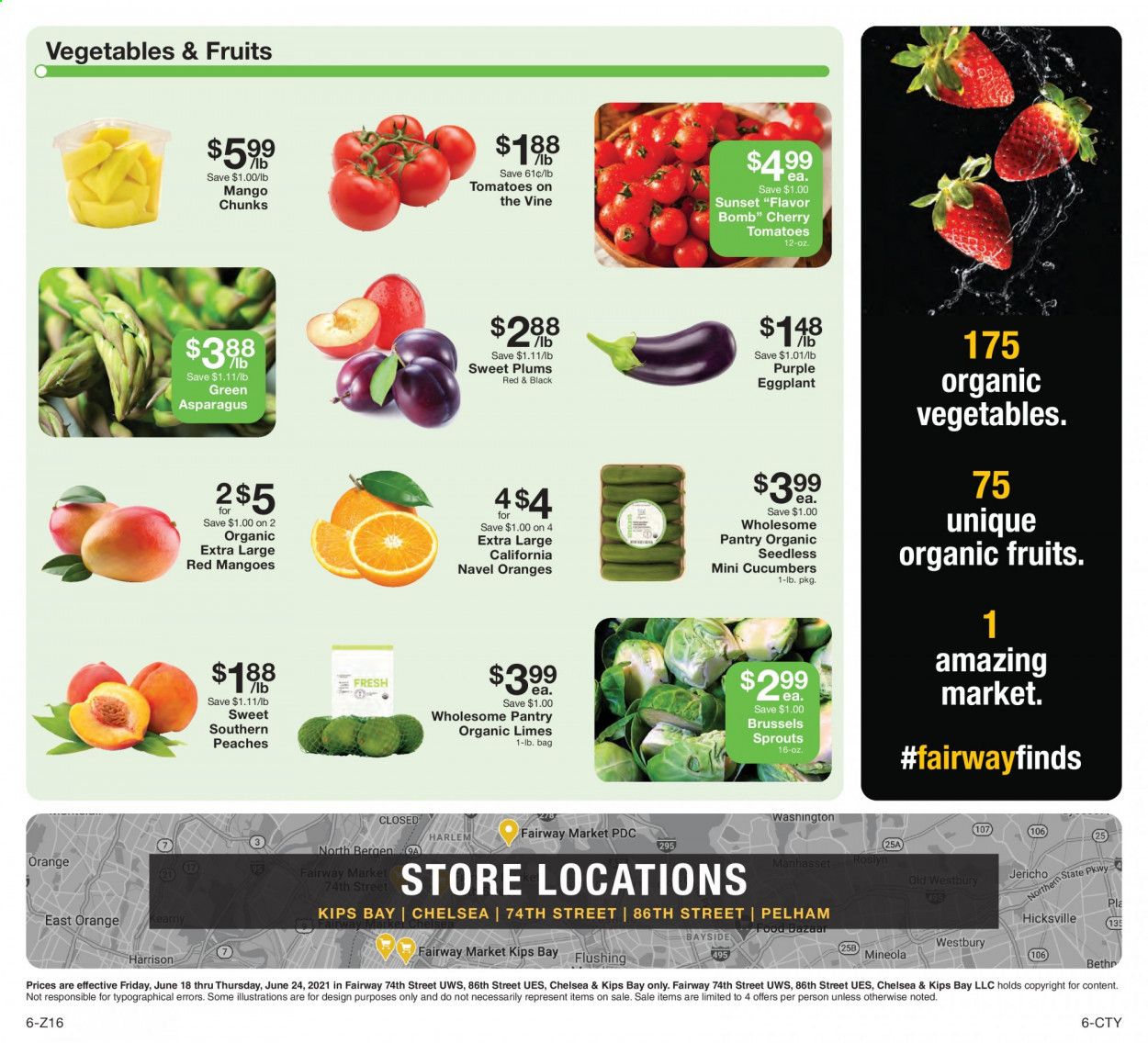 Fairway Market (CT, NJ, NY) Weekly Ad Flyer June 18 to June 24