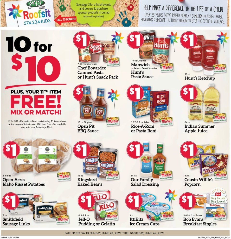 Martin’s (IN, MI) Weekly Ad Flyer June 20 to June 26