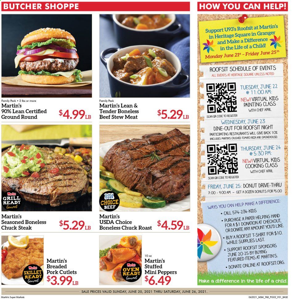 Martin’s (IN, MI) Weekly Ad Flyer June 20 to June 26