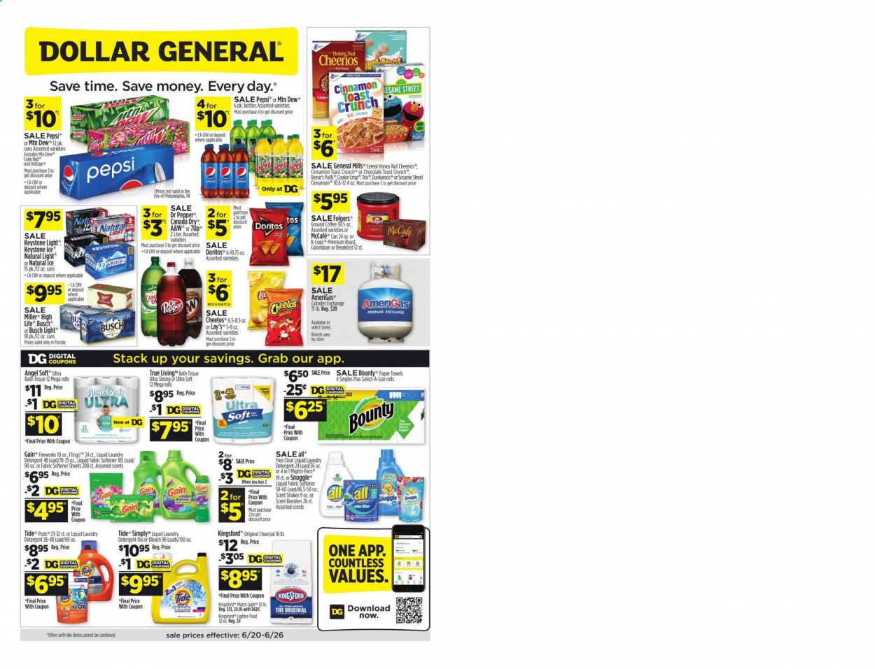 Dollar General (FL) Weekly Ad Flyer June 20 to June 26