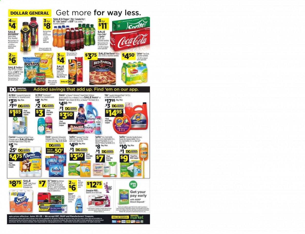 Dollar General (TX) Weekly Ad Flyer June 20 to June 26