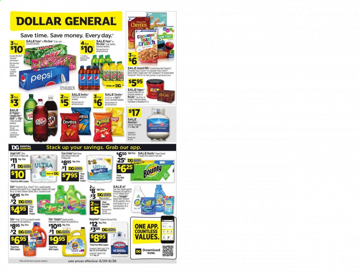 Dollar General (AR, AZ, IL, KY, MN, MO, OR, VA, WI) Weekly Ad Flyer June 20 to June 26