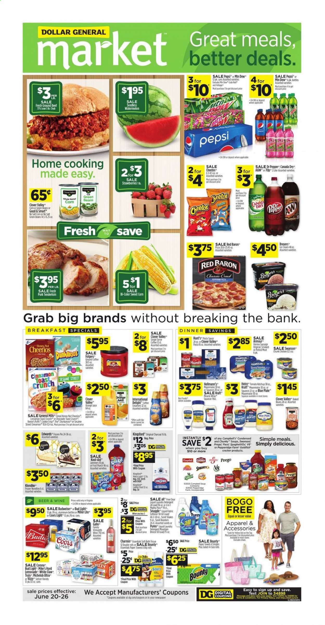 Dollar General (VA) Weekly Ad Flyer June 20 to June 26