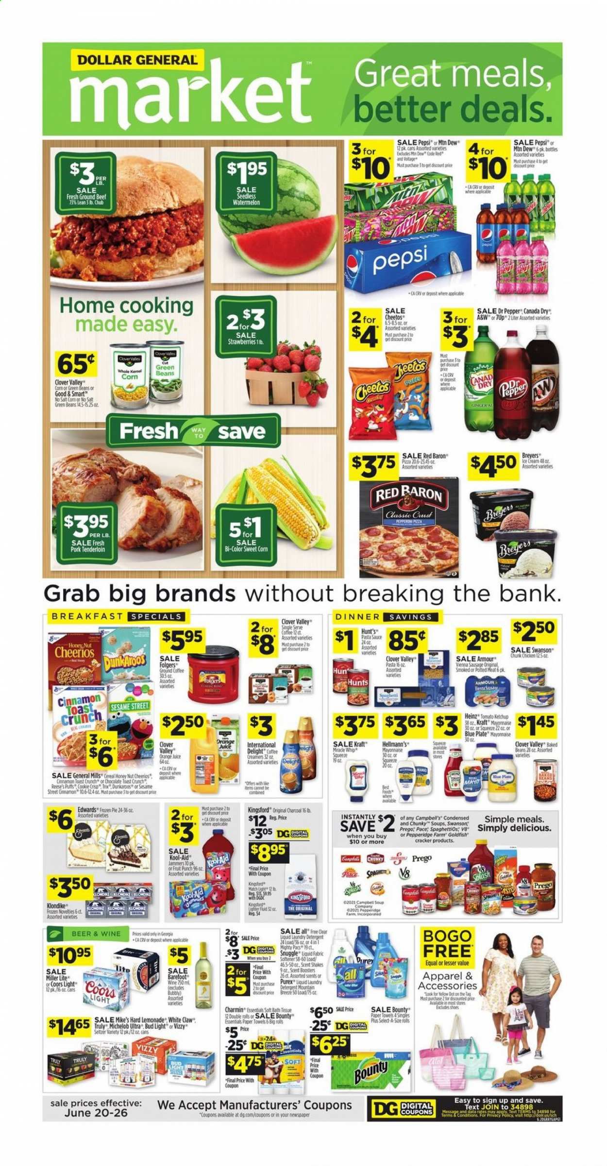 Dollar General (GA) Weekly Ad Flyer June 20 to June 26