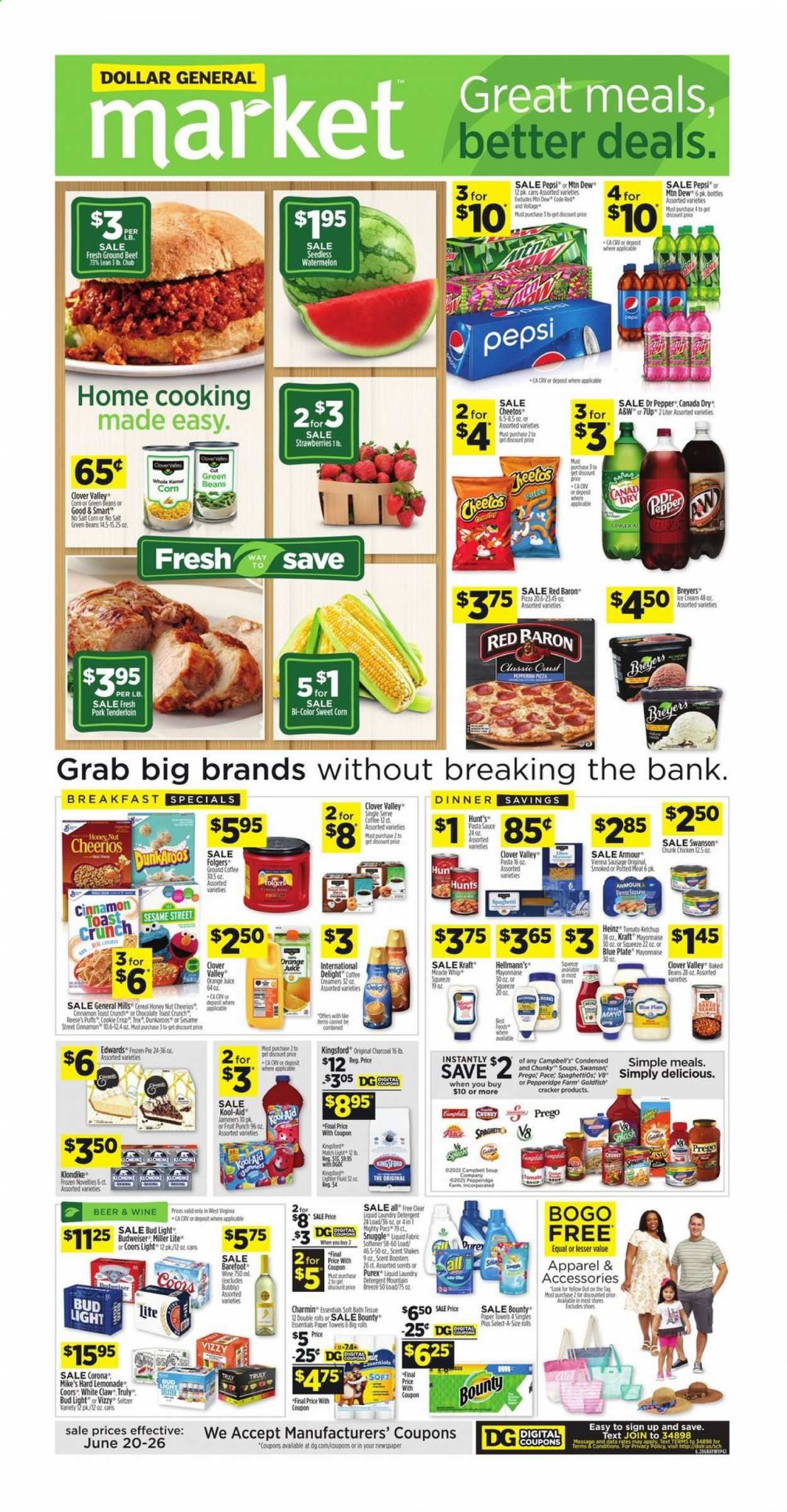 Dollar General (WV) Weekly Ad Flyer June 20 to June 26