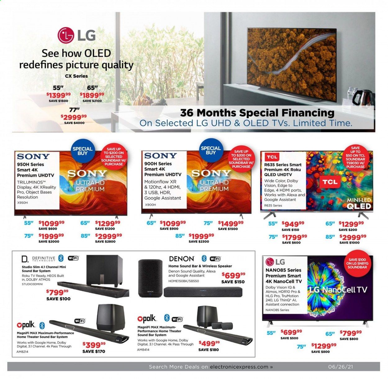 Electronic Express (AL, TN) Weekly Ad Flyer June 20 to June 26