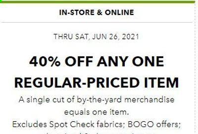 JOANN Weekly Ad Flyer June 20 to June 26