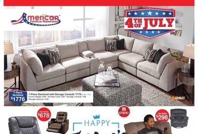 American Furniture Warehouse (AZ, CO, TX) Weekly Ad Flyer June 20 to June 26