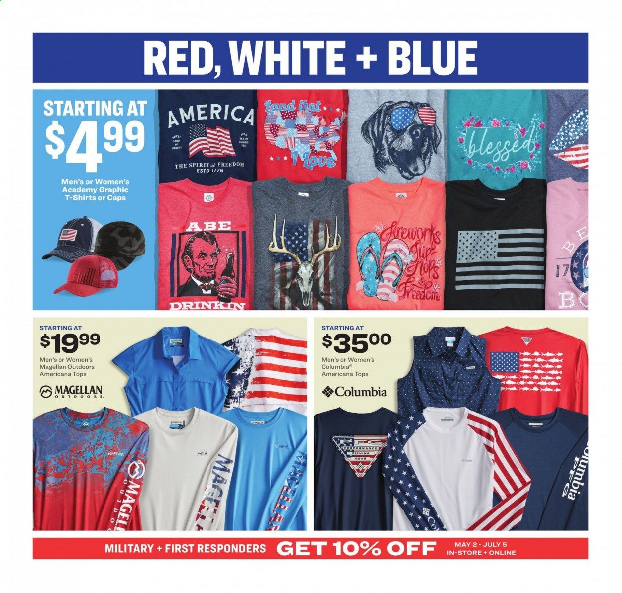 Academy Sports (AL, AR, GA, LA, MO, NC, SC, TN, TX) Weekly Ad Flyer June 21 to June 27