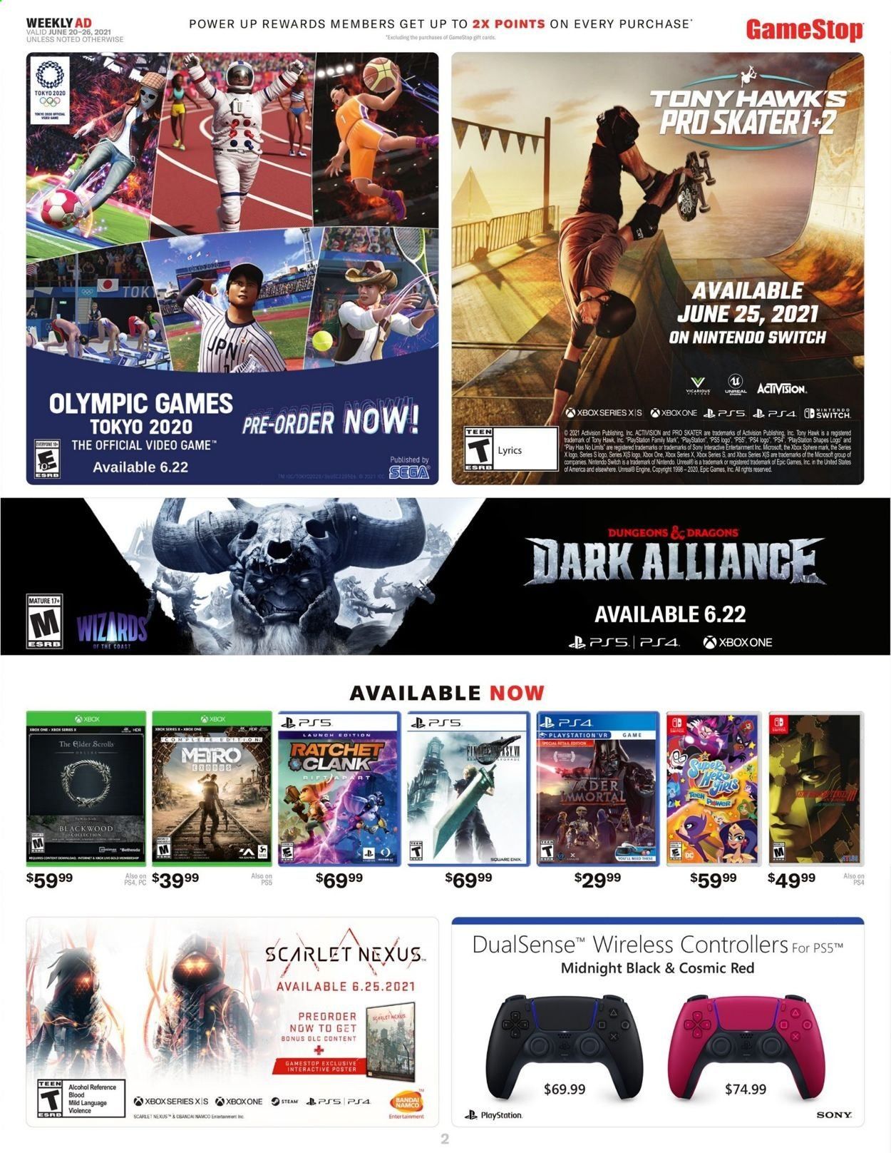 GameStop Weekly Ad Flyer June 20 to June 26