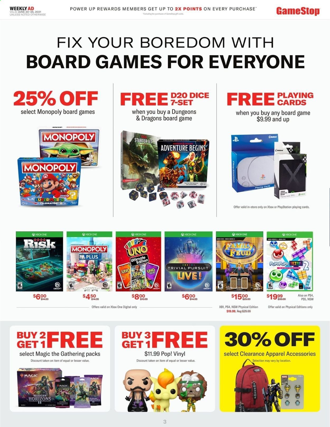 GameStop Weekly Ad Flyer June 20 to June 26