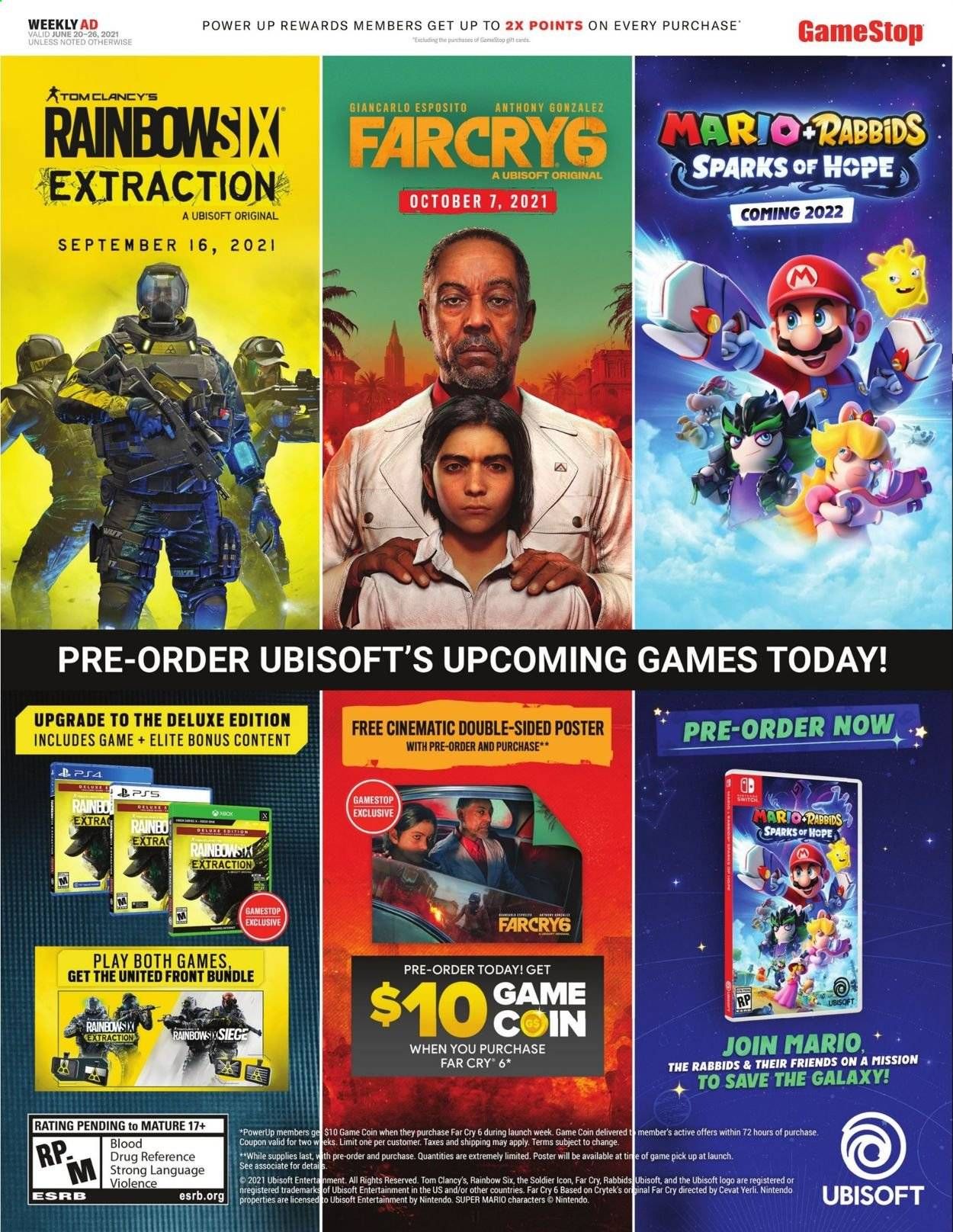 GameStop Weekly Ad Flyer June 20 to June 26