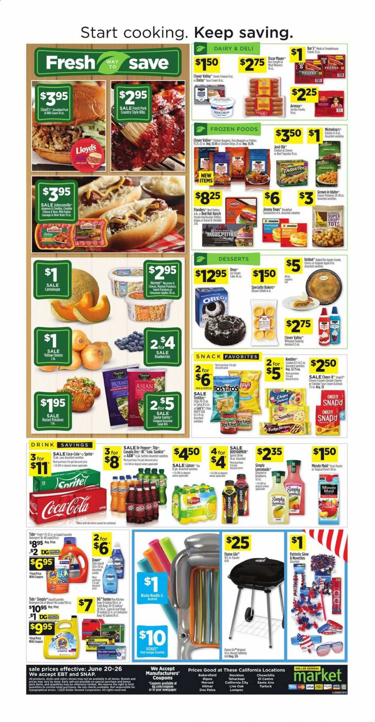 Dollar General (AL, GA, KY, LA, TN) Weekly Ad Flyer June 20 to June 26