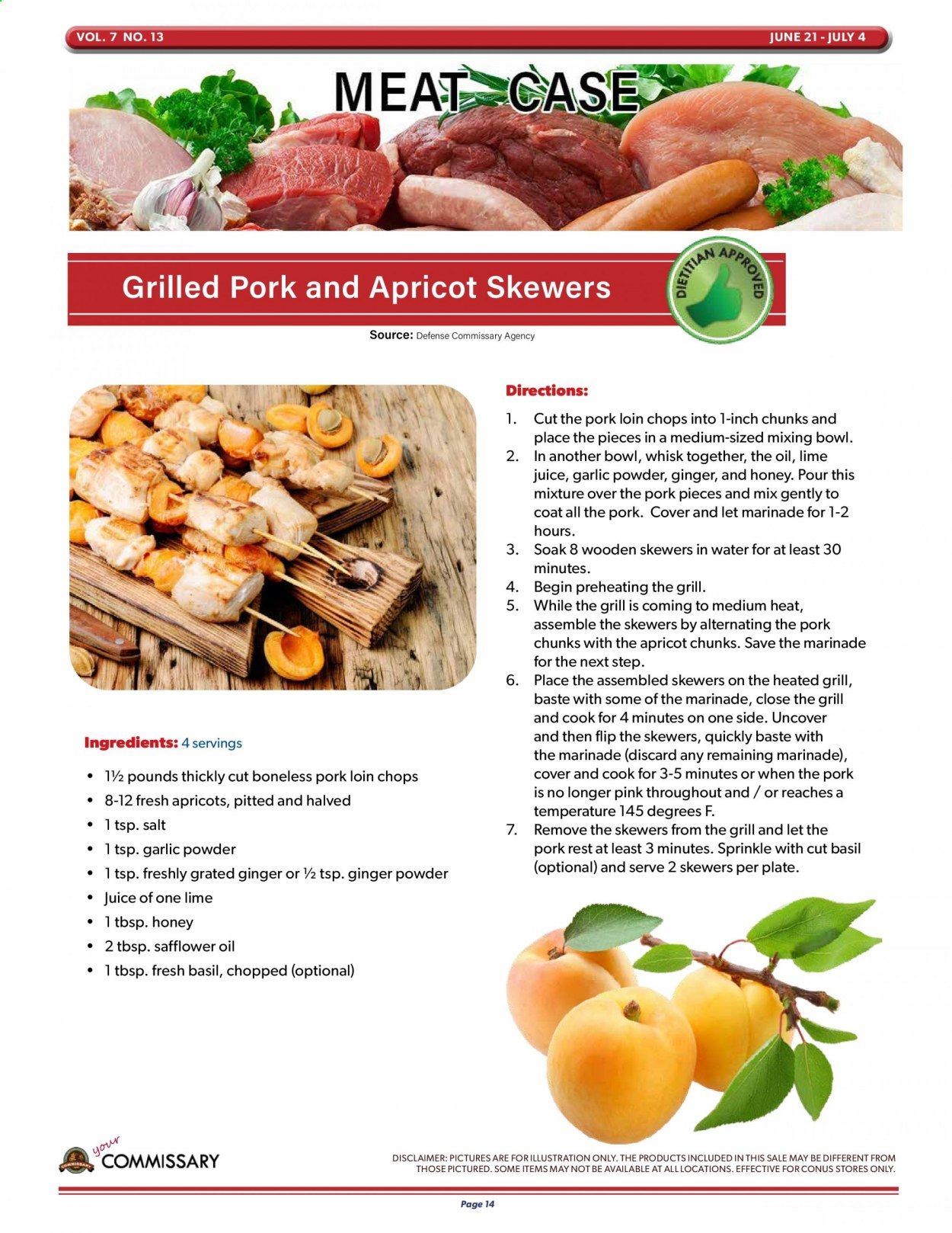 Commissary Weekly Ad Flyer June 21 to July 4