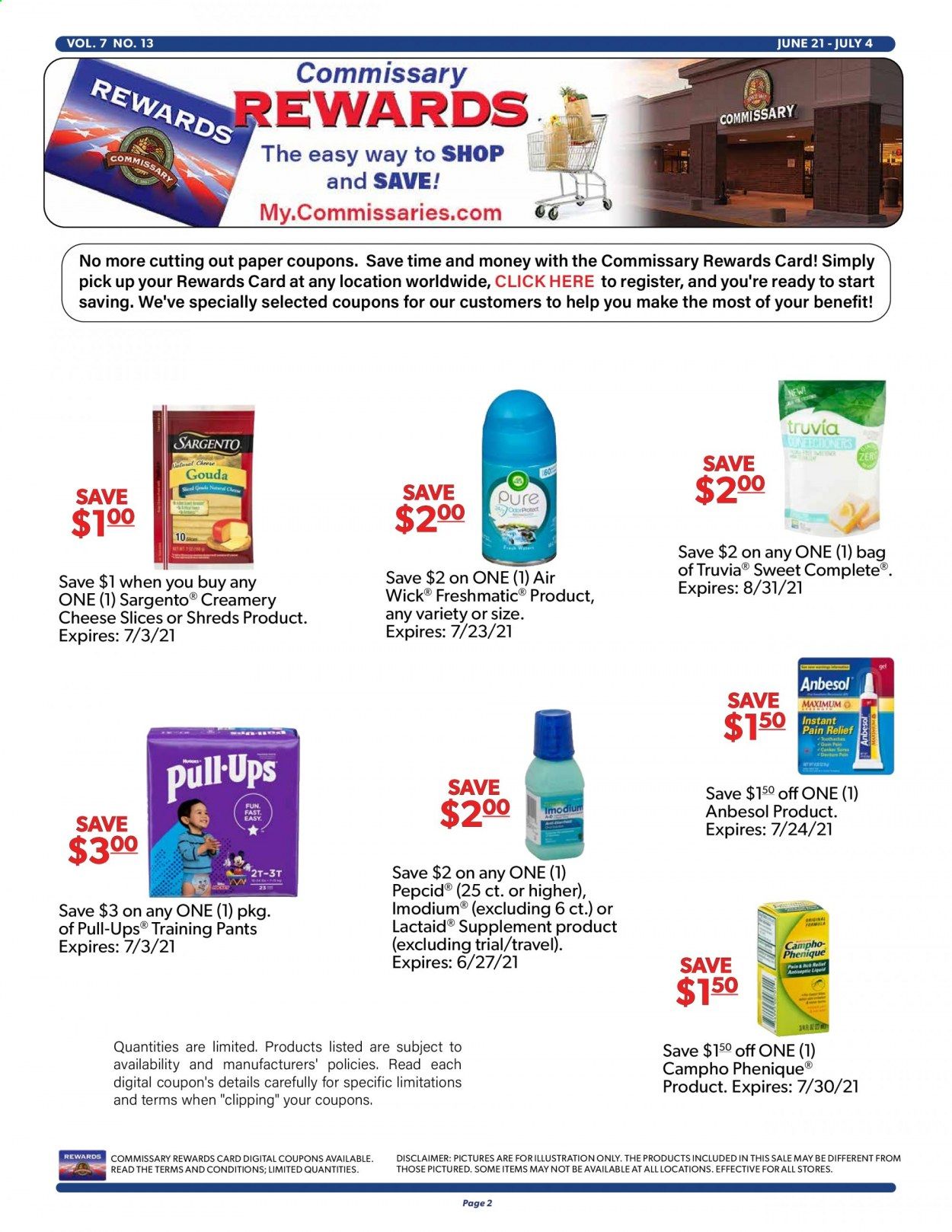Commissary Weekly Ad Flyer June 21 to July 4