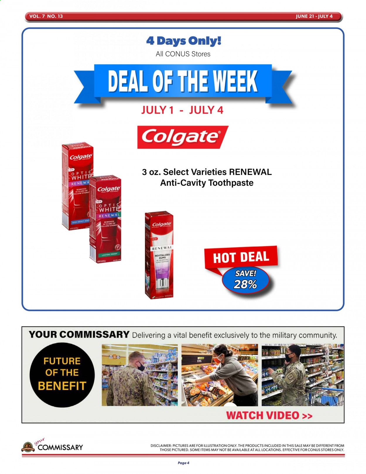 Commissary Weekly Ad Flyer June 21 to July 4
