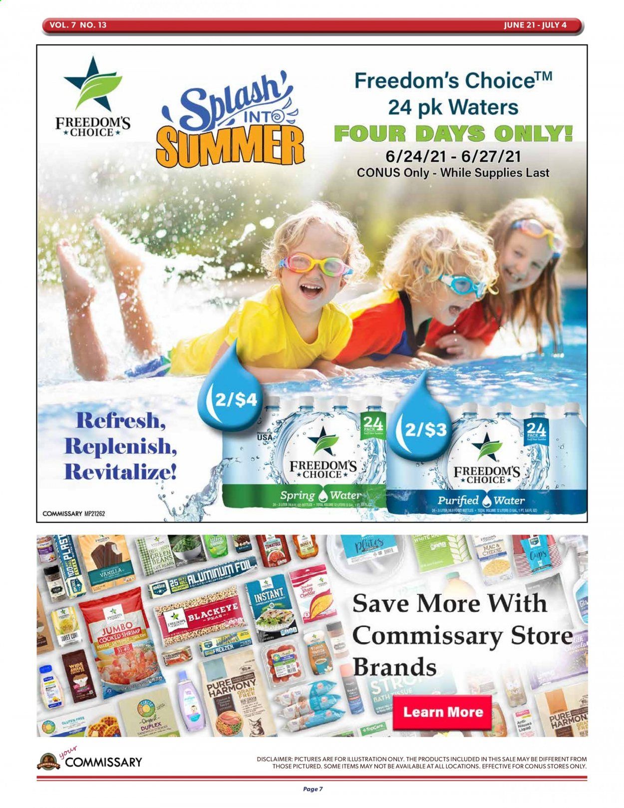 Commissary Weekly Ad Flyer June 21 to July 4