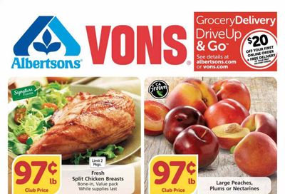 Albertsons (CA, ID, LA, MT, OR, TX, WA) Weekly Ad Flyer June 23 to June 29