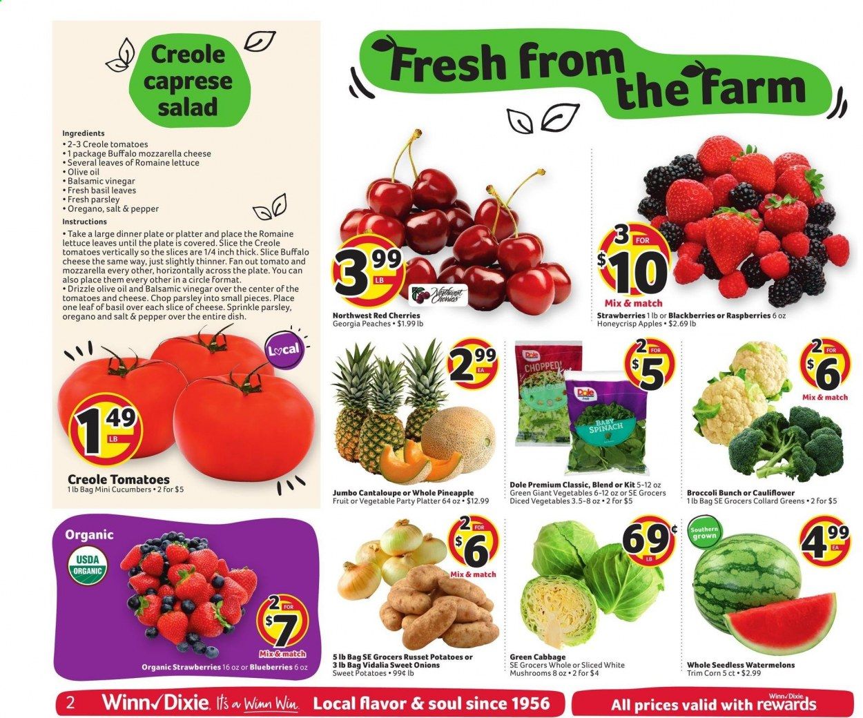 Winn Dixie (AL, FL, GA, LA) Weekly Ad Flyer June 23 to June 29
