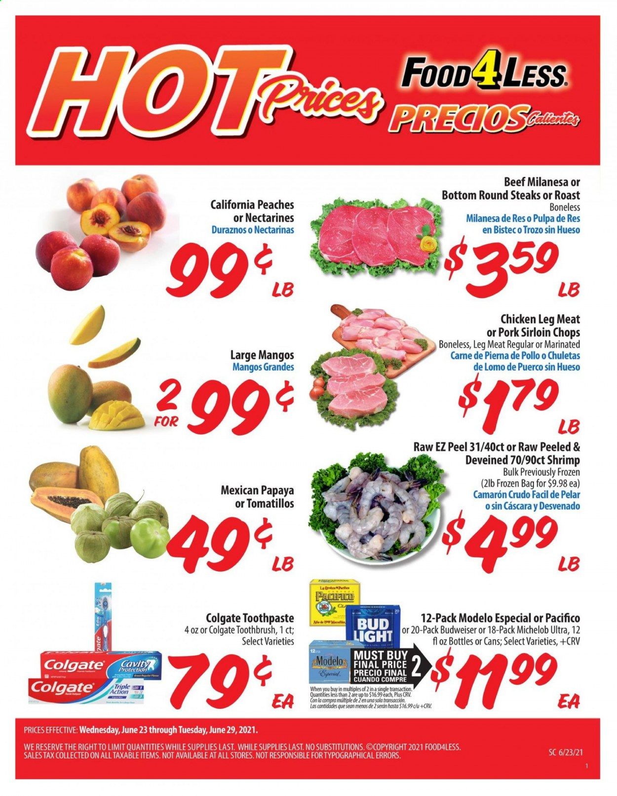 Food 4 Less (CA) Weekly Ad Flyer June 23 to June 29