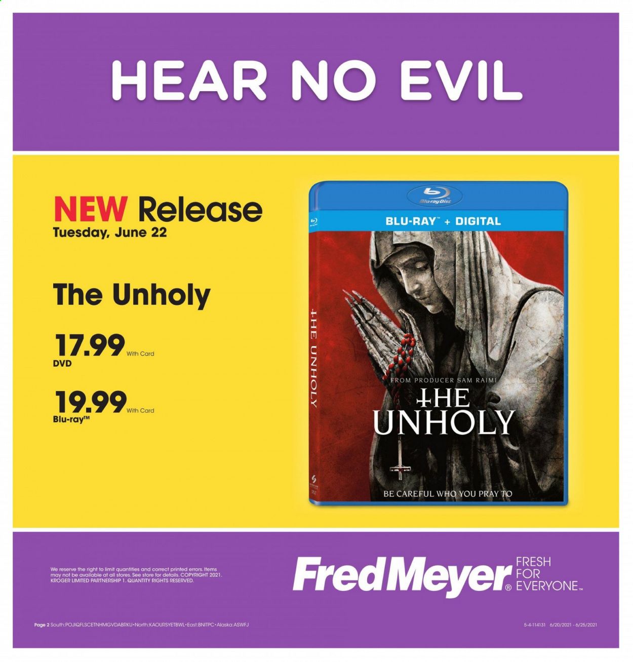 Fred Meyer (DC, DE, NJ, NY, PA, VA) Weekly Ad Flyer June 20 to June 25