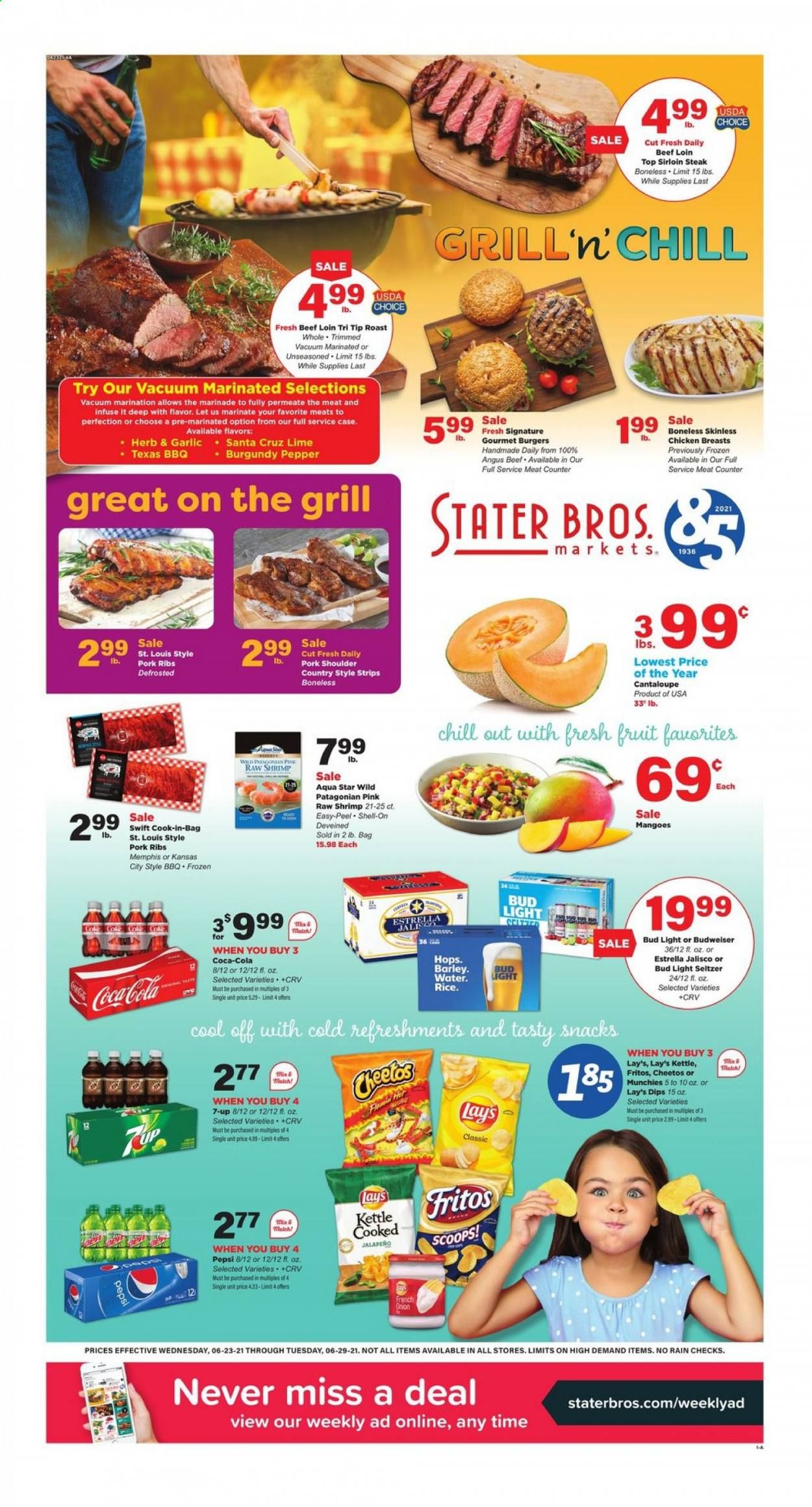 Stater Bros. (CA) Weekly Ad Flyer June 23 to June 29