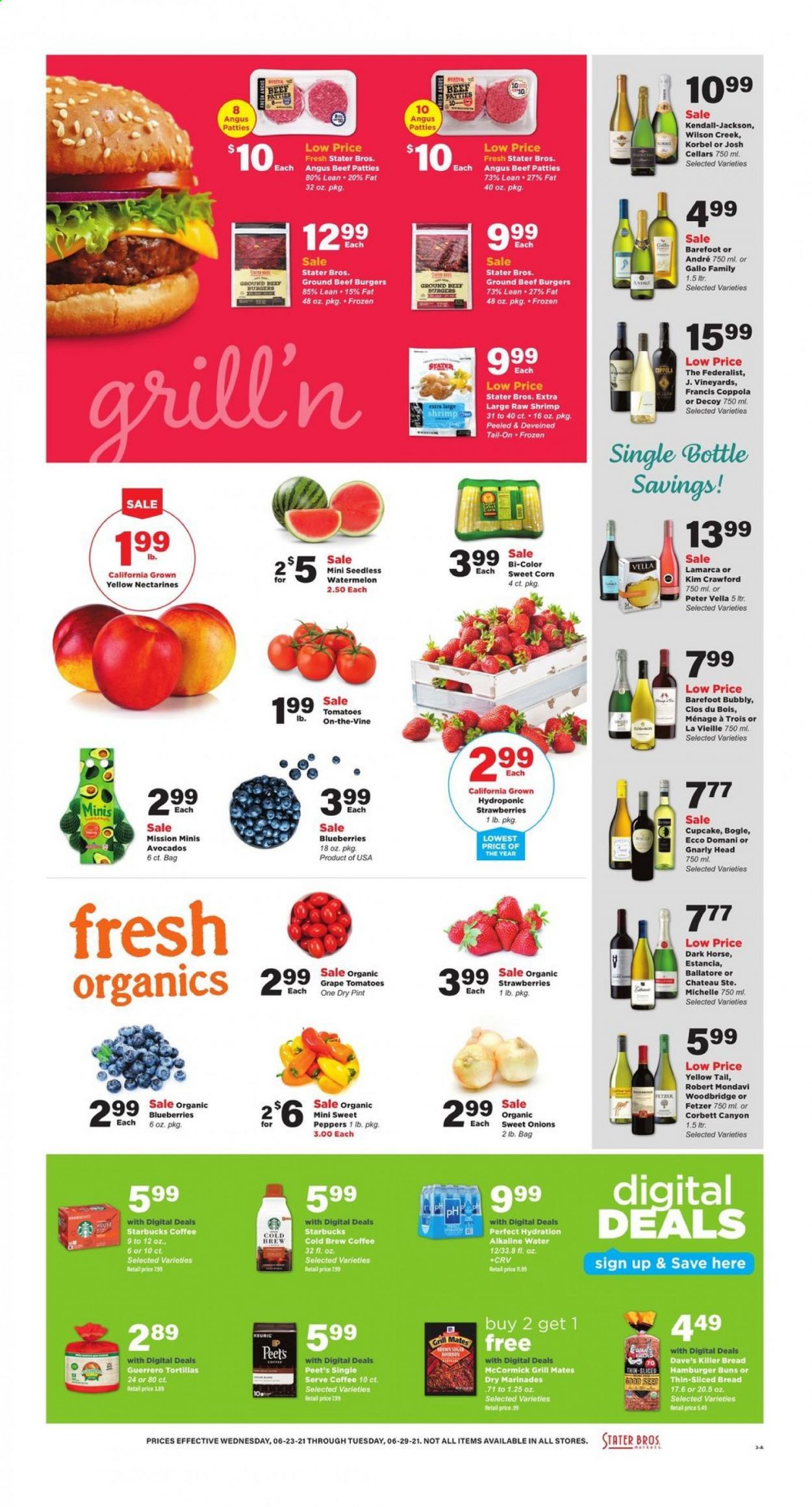 Stater Bros. (CA) Weekly Ad Flyer June 23 to June 29