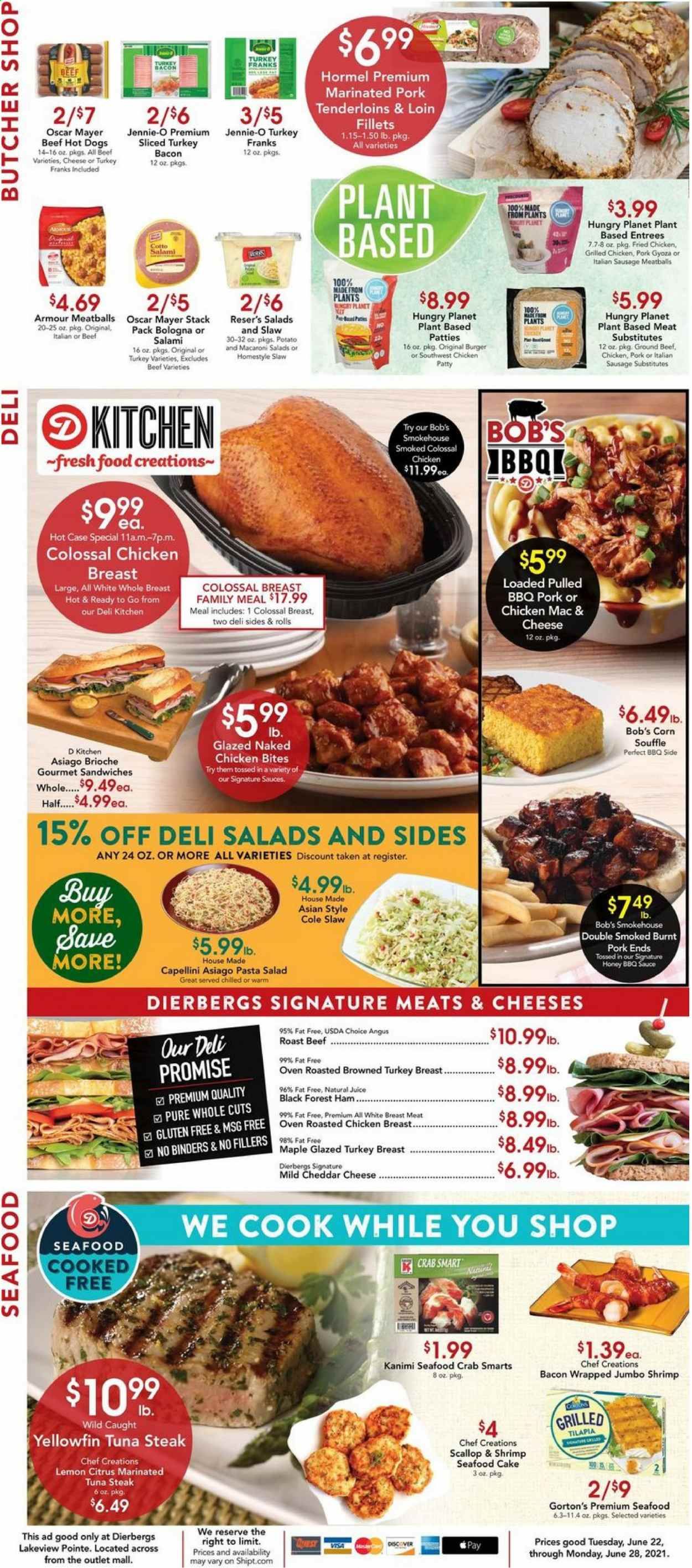 Dierbergs (MO) Weekly Ad Flyer June 22 to June 28