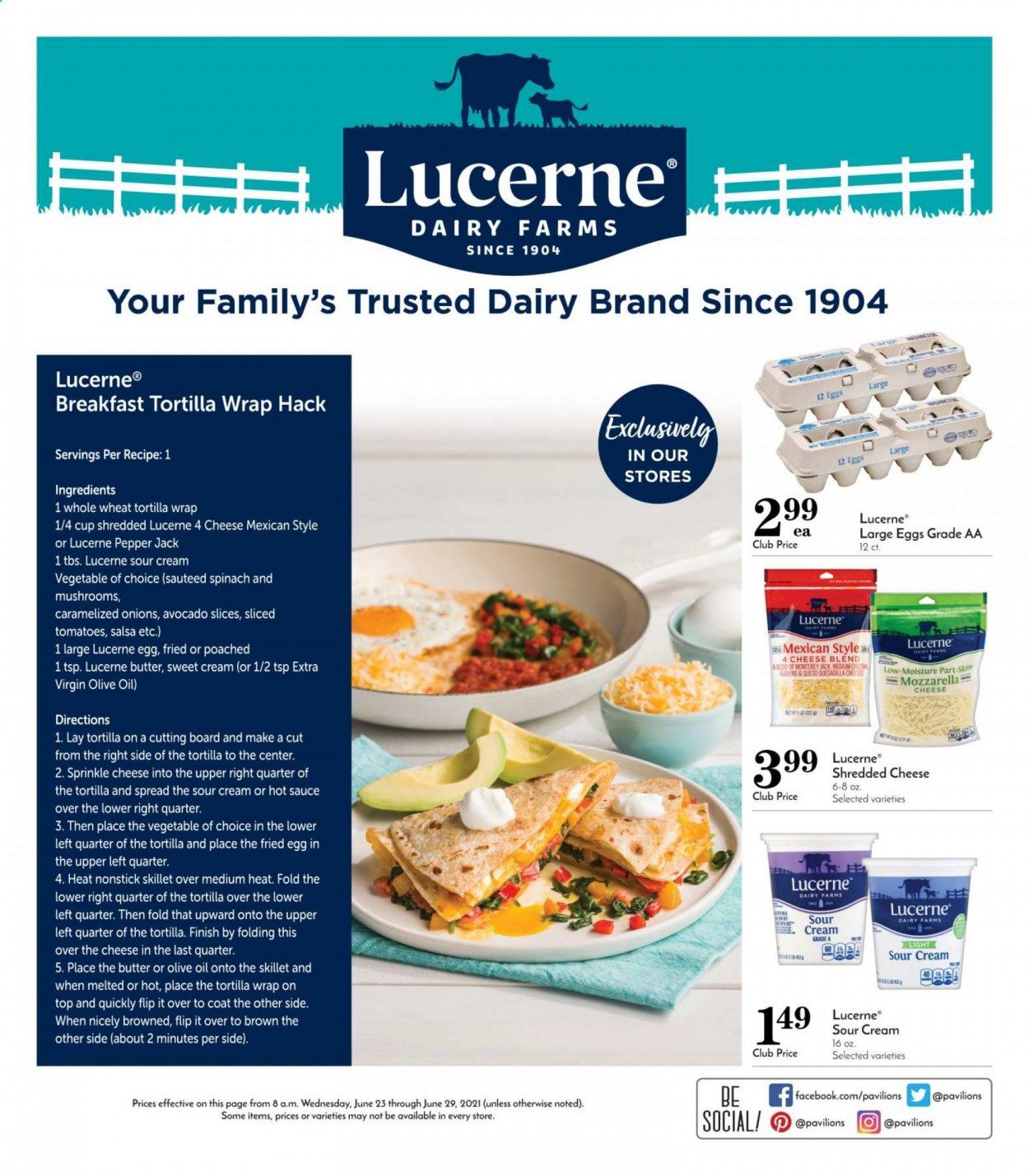 Pavilions (CA) Weekly Ad Flyer June 23 to June 29