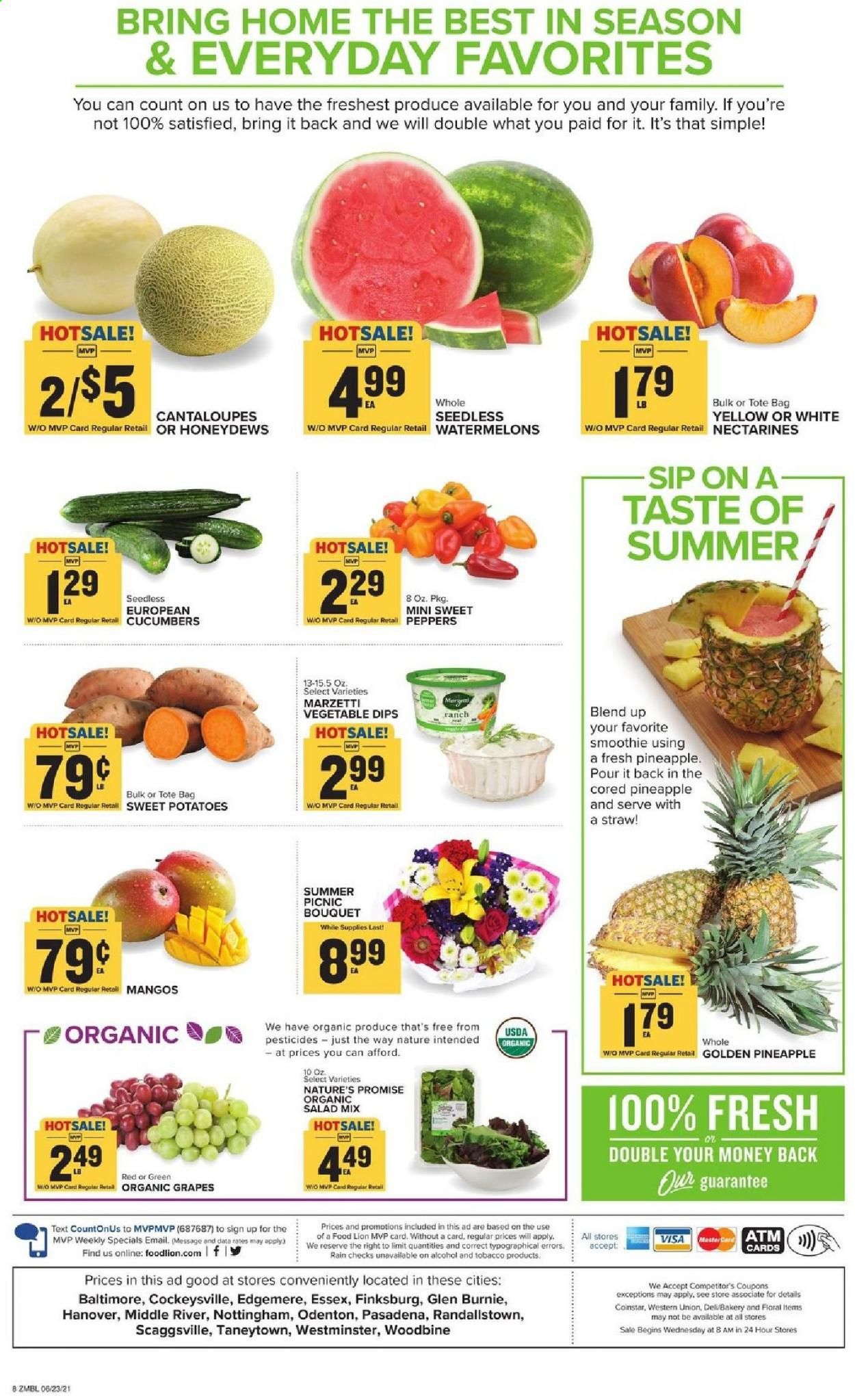 Food Lion (MD) Weekly Ad Flyer June 23 to June 29