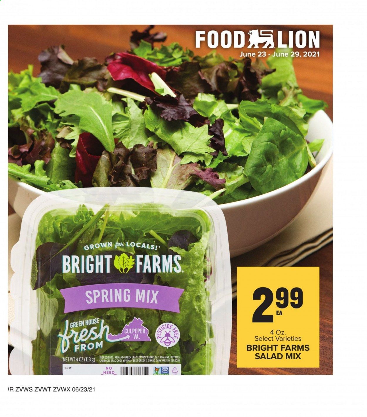 Food Lion (VA) Weekly Ad Flyer June 23 to June 29