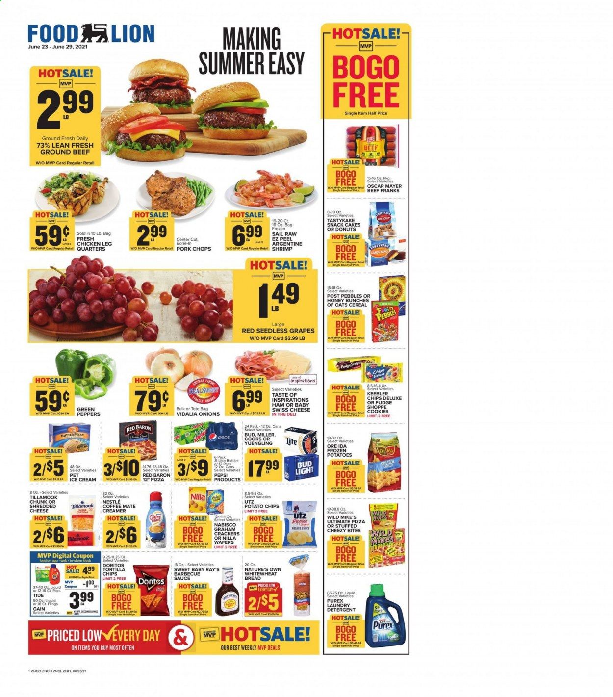Food Lion (NC) Weekly Ad Flyer June 23 to June 29