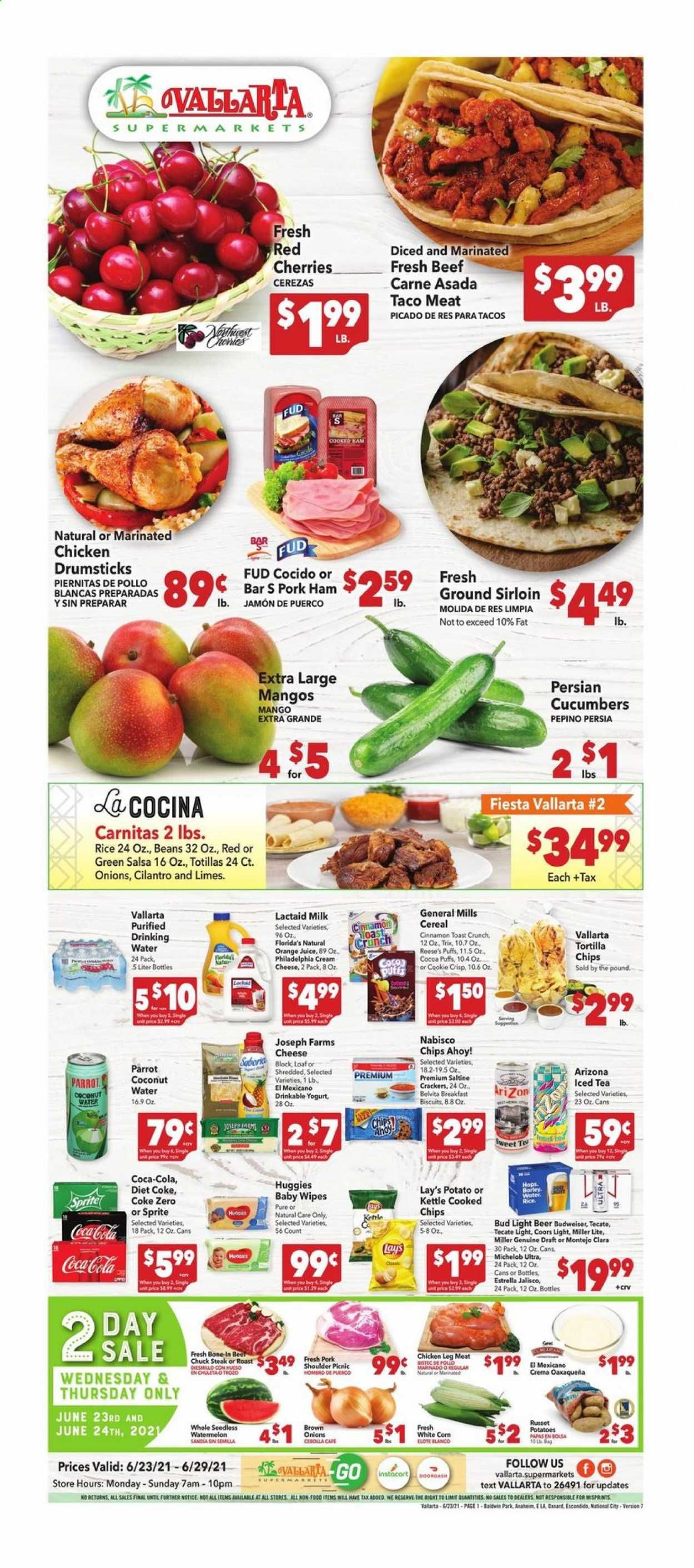 Vallarta (CA) Weekly Ad Flyer June 23 to June 29