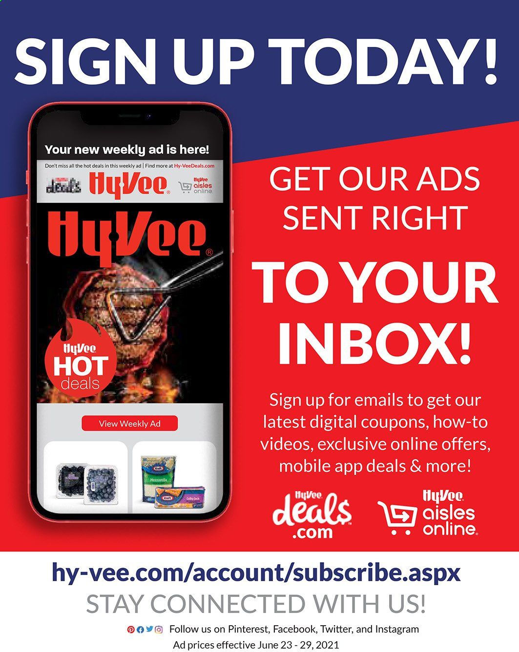 Hy-Vee (IA, IL, MN, MO, SD) Weekly Ad Flyer June 23 to June 29
