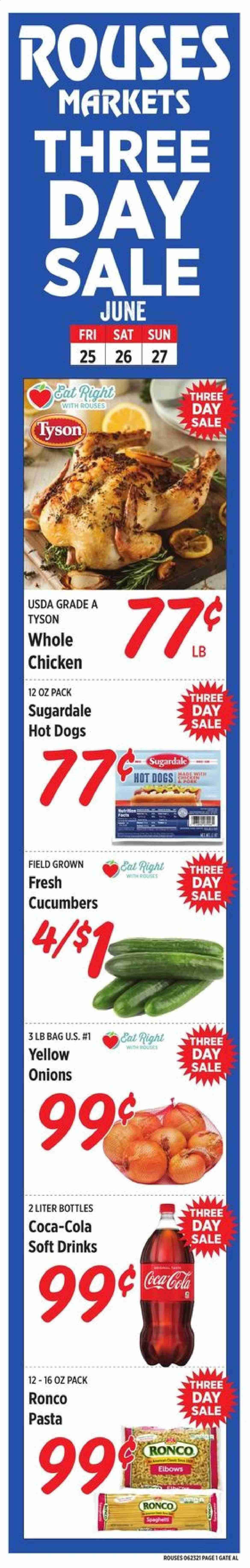 Rouses Markets (AL, LA, MS) Weekly Ad Flyer June 25 to June 27