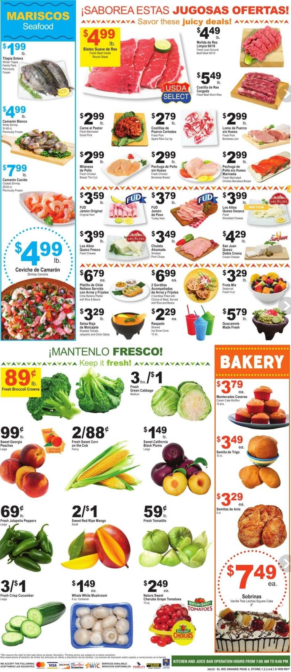 El Rio Grande (10, 21, 25, 30, 34, 53, 90) Weekly Ad Flyer June 23 to June 29